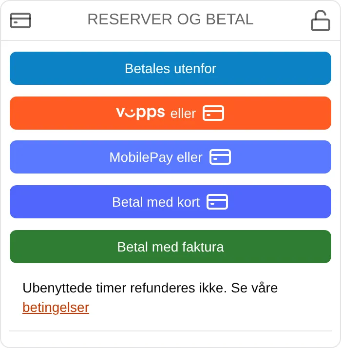 Kassen til en administrator