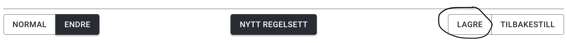 Konfigurer regel