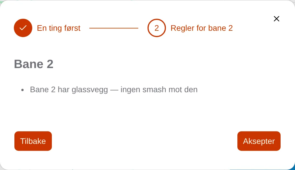Reglene som må godtas